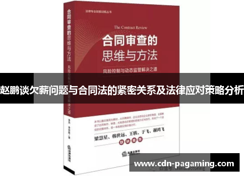 赵鹏谈欠薪问题与合同法的紧密关系及法律应对策略分析